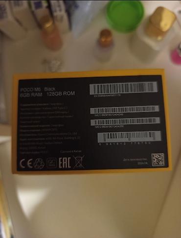 poco x6 pro lalafo: Poco M6, 128 GB, rəng - Qara, Sensor — 3