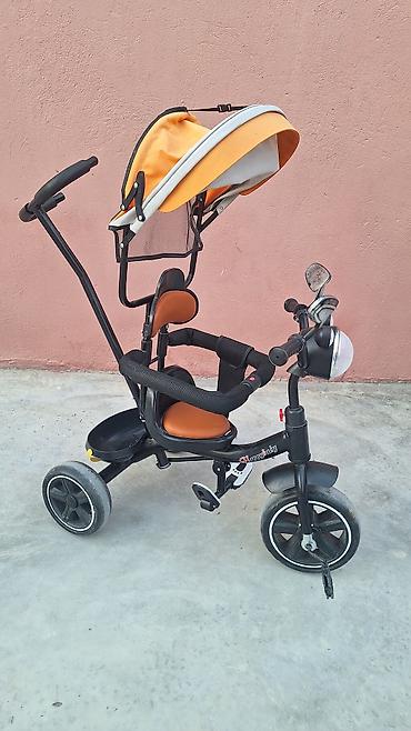 volta vs2: Uşaq üçün 3 təkərli velosiped, valideyn idarəetmə tutacağı ilə. Model — 2