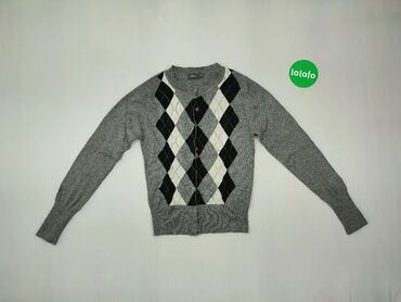 Sweter rozpinany Mexx, XS (EU 34), stan - Dobry, wzór - Geometryczny, kolor - Szary