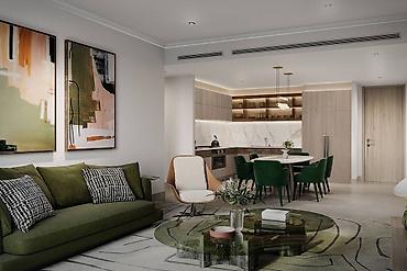 30: Студия, 50 м², Кок-Жар мкр Элитка, 13 этаж, Евроремонт — 4