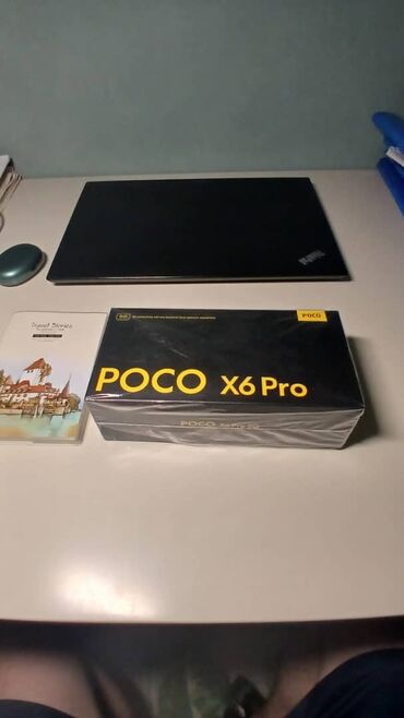 Poco: Poco X6 Pro 5G, Новый, 512 ГБ, цвет - Серый, 1 SIM, 2 SIM, eSIM