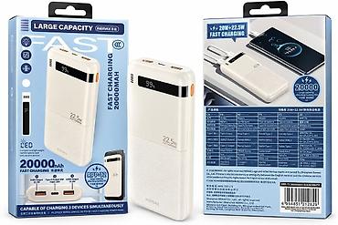 🔋 Портативный внешний аккумулятор Remax RPP-72 Piloteer Series Fast