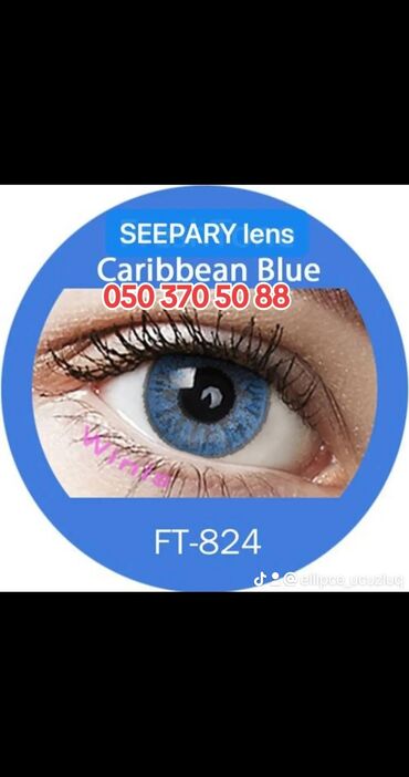 Digər: Lens linza koreya istehsalı olan linza +qab rəngli kosmetik linza — 22