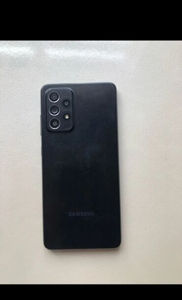Samsung: Samsung Galaxy A52, 128 GB, rəng - Qara, Sensor, Barmaq izi, Simsiz şarj