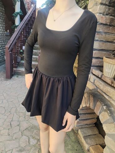 kraljevski plava haljina: XS (EU 34), color - Black, Long sleeves at lalafo.rs kraljevski plava haljina: XS (EU 34), color - Black, Long sleeves