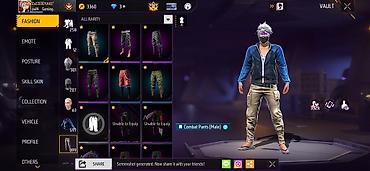 Nintendo Switch: Аккаунт Garena Free Fire Основное: - Ник: ZzZ0000DHAKE - Уровень — 8