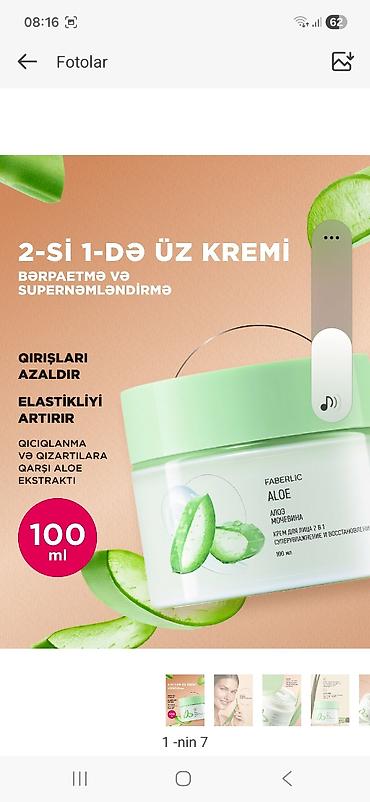 plaş modelleri 2022: Məhsul: Faberlic seçimi – 4 məhsul dəsti 1) Faberlic Aloe 2-si 1-də — 1