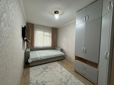 квартиры бишкеке купить: 3 комнаты, 64 м², 104 серия, 4 этаж, Евроремонт