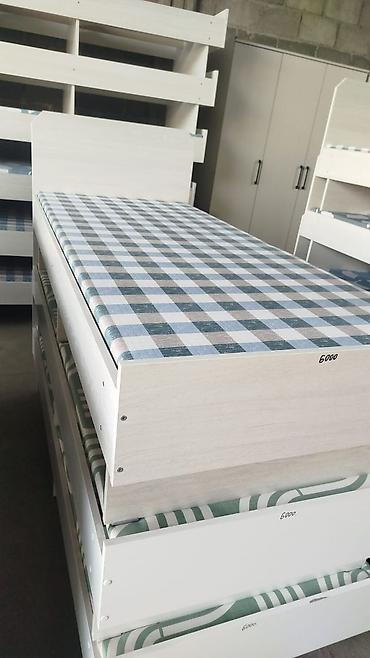 bunk bed: Односпальная кровать, Новый, С мягкой обивкой, длина - 190 см — 3
