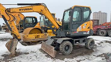 Экскаваторы: Экскаватор, Hyundai, Колесный — 6