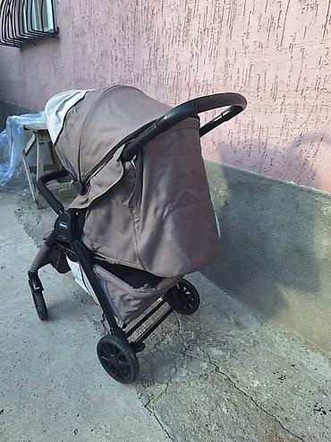baby brezza: Коляска, Chicco, цвет - Коричневый, Б/у, Самовывоз, Платная доставка — 3