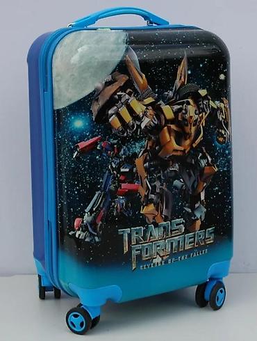 Rančevi, torbe i koferi: Dečiji putni kofer sa temom Transformersa, idealan za male putnike — 6