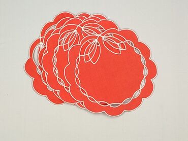 PL - Napkin 22 x 22, color - Red, condition - Very good