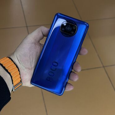 Poco: Poco X3 Pro, Б/у, 256 ГБ, цвет - Синий, 2 SIM — 1