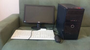 ЗИЛ: Masaüstü kompüter dəsti Komplekt: - AOC markalı LCD monitor (təxminən