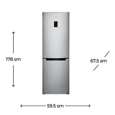 sam agac: Samsung RB29FERNDSA/WR Soyuducu 290L No Frost A+ İnverter İki Qapılı — 1