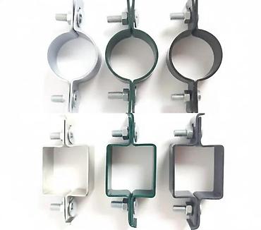 Proizvodi od rolovanog metala, metalni kanali: 🔩 SPOJNICE, OBUJMICE I DRŽAČI Za sve stubove – 2D i 3D panelne ograde — 11