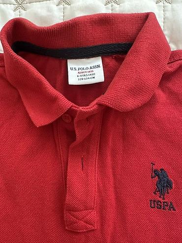 polo köynək: Uşaq köynəkləri dəsti 1) U.S. Polo Assn. polo köynək - Rəng: qırmızı — 1