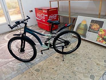 велосипед 29: Yeni alınıb 22 gündür sadəcə 8 dəfə sürülüb 29 ölçü BMX skorusla, arxa — 4