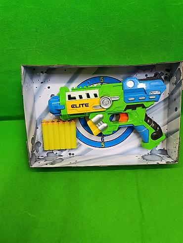 nerf бластер: Нерф пистолет игрушка детская🔥 Комплектация товара: нерф, 6 патронов✅ — 2