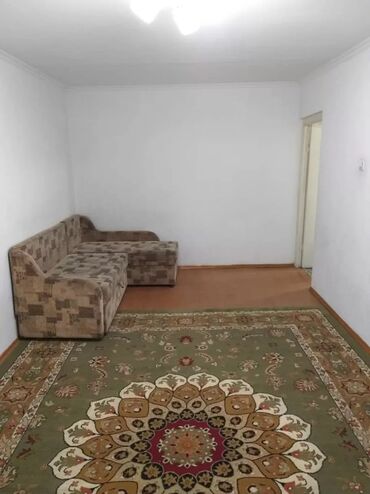 сдам квартиру в бишкеке молодая гвардия: 2 комнаты, Агентство недвижимости, Без подселения, С мебелью частично