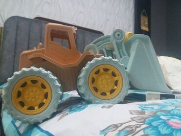 Oyuncaqlar: Uşaq üçün işıqlandırmalı oyuncaq ekskavator/buldozer usaq dunyasi — 8