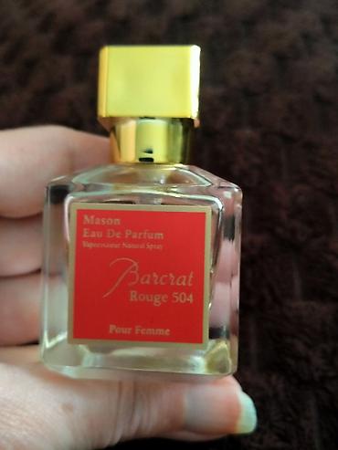 Mason Barcrat Rouge 504 – Eau De Parfum, Pour Femme - Növ: Parfum lalafo.az -da Mason Barcrat Rouge 504 – Eau De Parfum, Pour Femme - Növ: Parfum