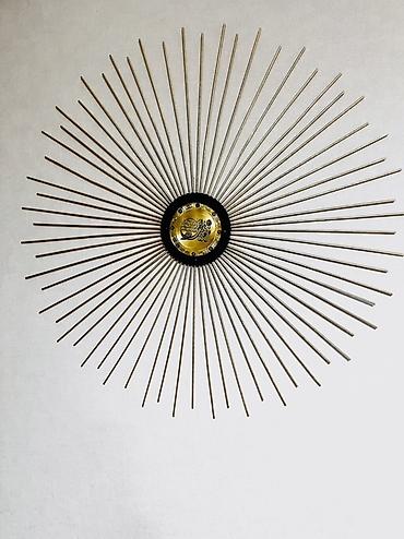Часы для дома: Настенные часы и зеркала “Солнечный луч” Декоративные настенные — 13