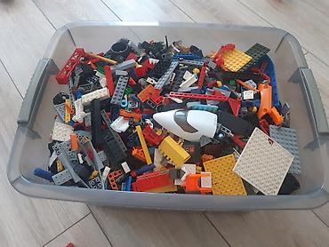 детский мир 2 бишкек: Большая коробка деталей LEGO (смешанная россыпь) заполненный — 1