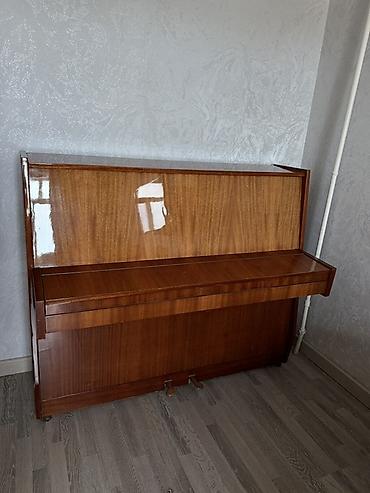 Musiqi alətləri: Upright piano – “Украина” markalı. Xüsusiyyətlər: - Akustik dik — 2