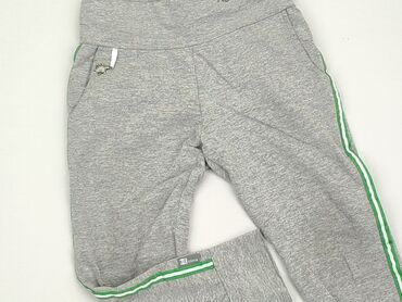 szare spodnie adidas: Sweatpants, 3-4 years, 98/104, condition - Good