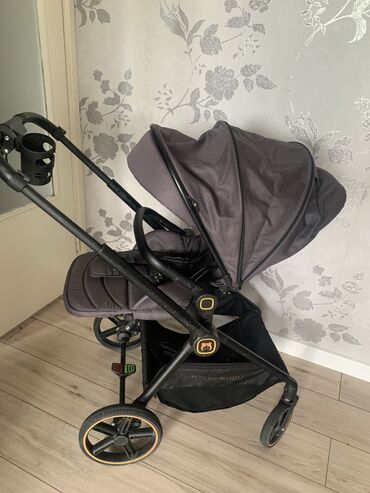 Коляски: Коляска, цвет - Черный, Б/у — 11