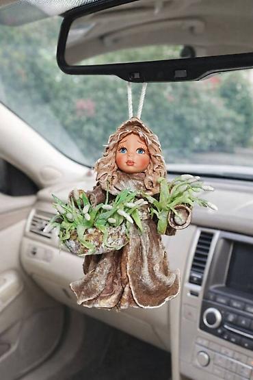 Другой декор и предметы интерьера: Сувенир, фигурка,подвеска Лесная хранительница подснежников Лесная — 11