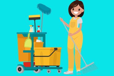 ищу работу официанта: Бөлмөлөрдү тазалоо, | Офистер