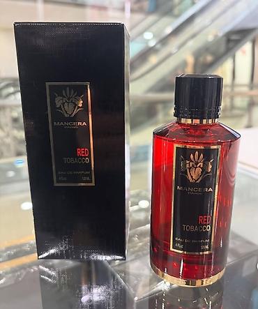 lux premium: 🔥Mancera Red Tobacco – güclü, isti və cəlbedici ətirdir. Ətirdə — 1