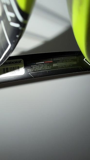 Спорт и хобби: Теннисная профессиональная ракетка Babolat pure aero lite Состояние — 2