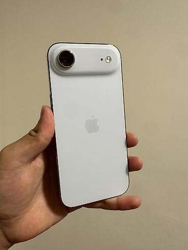 Мобильные телефоны и аксессуары: IPhone Air, Б/у, 256 ГБ, Белый, Защитное стекло, Чехол, 100 % — 2