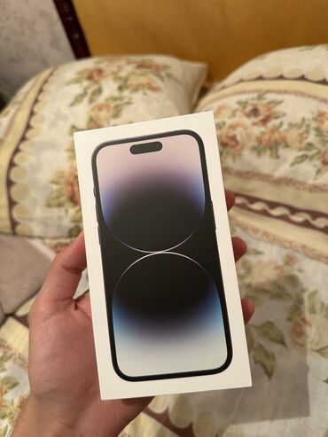 iphone 14 pro max 128 gb ikinci el: IPhone 14 Pro, 128 GB, Qara, Simsiz şarj, Face ID