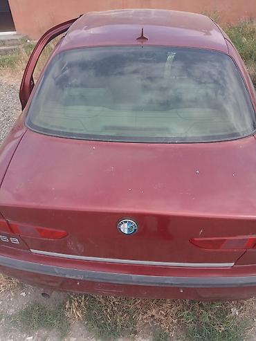 bmw arxa stop: Alfa Romeo 156 sedan – qırmızı rəng - Kuzov: 4 qapılı sedan, yan — 4