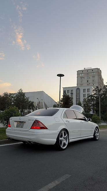 Mercedes-Benz S-class AMG: 2004 г., 5.5 л, Автомат, Бензин, Седан at lalafo.kg Mercedes-Benz S-class AMG: 2004 г., 5.5 л, Автомат, Бензин, Седан