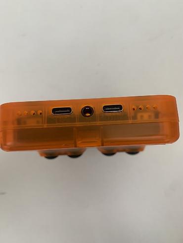 switch oled: Портативная ретро‑приставка Game Console R36S (оранжевый прозрачный — 6