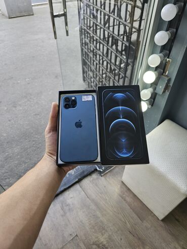 iphone platasi qiymeti: IPhone 12 Pro, 128 GB, Pacific Blue, Sənədlərlə, Zəmanət