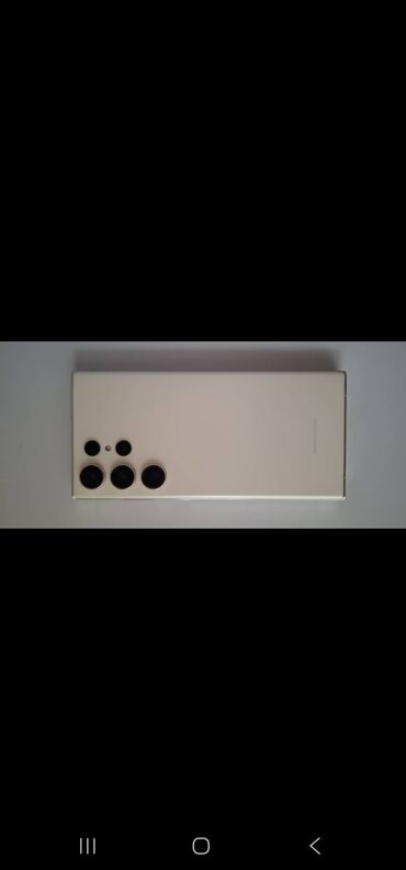 ноутбук скупка: Samsung Galaxy S23 Ultra, Колдонулган, 256 ГБ, түсү - Саргыч боз, 1 SIM, eSIM