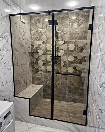 Душевые кабины: Изготовление душевых перегородок на заказ по вашим размерам! Наша — 3