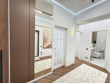 ала арча отель: 2 бөлмө, 46 кв. м, Элитка, 10 кабат, Евроремонт
