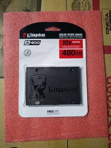 SSD Твердотельный накопитель Kingston A400 480 ГБ SATA Новый Цена