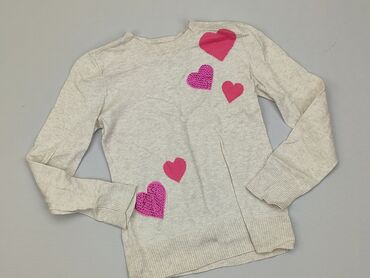 świąteczne sweterki dla dziewczynek: Sweterek, GAP Kids, 8 lat, 122-128 cm, stan - Dobry