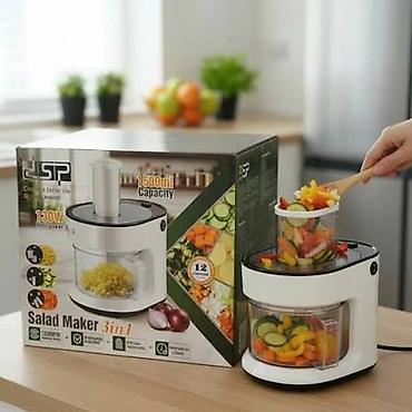 salat doğrayan aparat: Mətbəx kombaynı DSP, Yeni, Pulsuz çatdırılma, Ödənişli çatdırılma, Rayonlara çatdırılma — 1