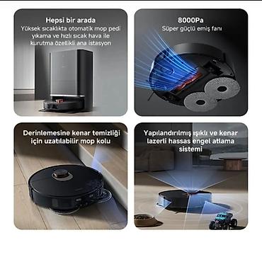 usb hard disk: Xiaomi Robot Vacuum X20 Max – ağıllı tozsoran və yuyucu robot - 8000 — 3