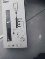 ноутбук на прокат: USB-хаб Type‑C на 4 порта Описание: - Компактный разветвитель с